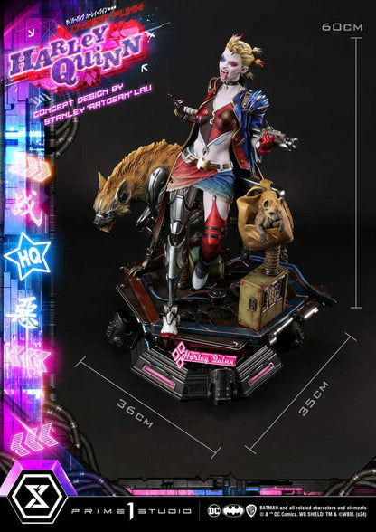 Batman Ultimate Premium Masterline Series Statue Cyberpunk Harley Quinn 60 cm - Prime 1 Studio Statues