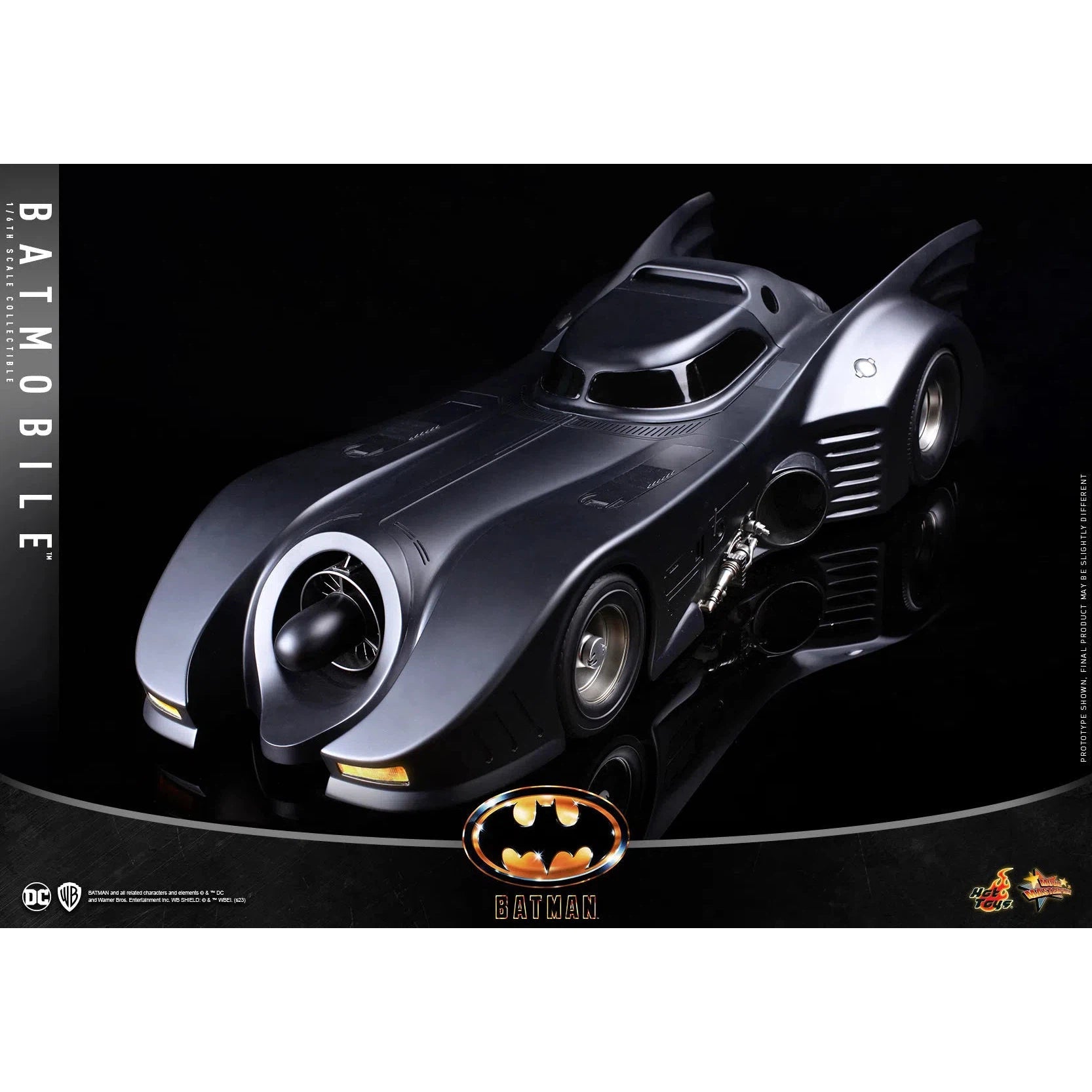 Batmobile: Batman 1989: MMS694 Hot Toys