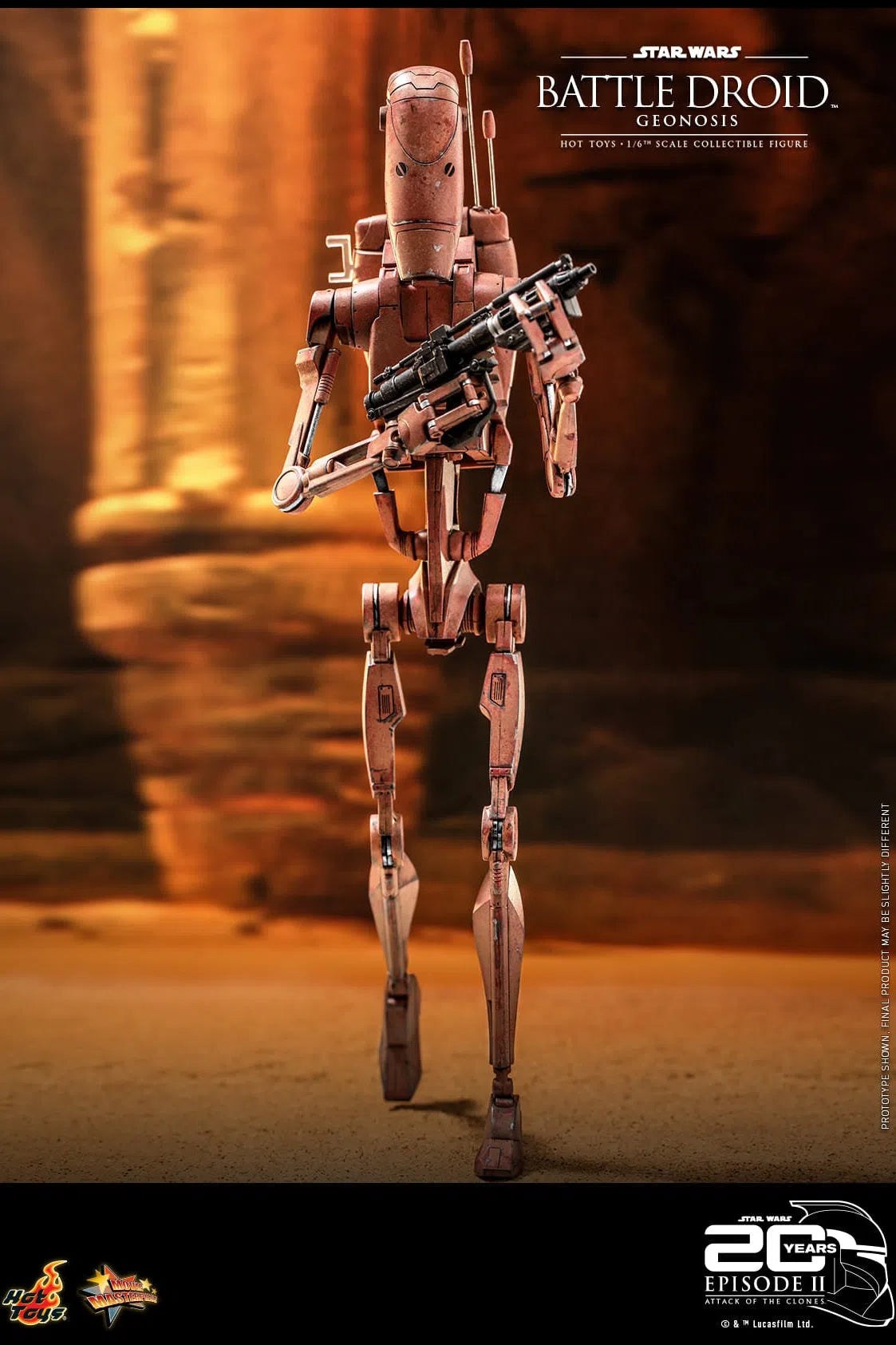 Battle Droid: Genosis: Star Wars: Attack Of The Clones: MMS649 Hot Toys