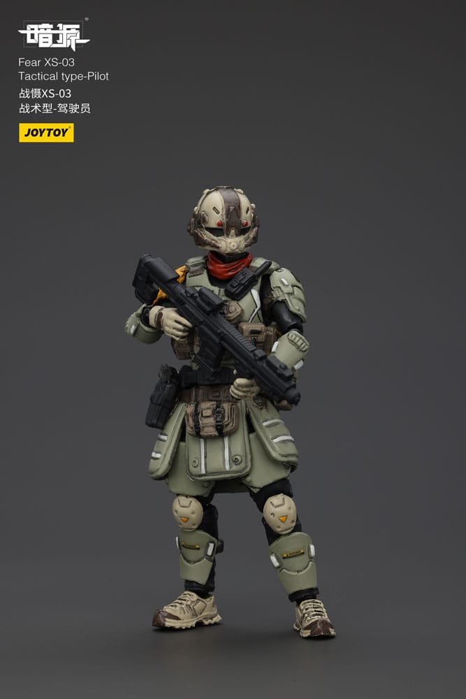 Battle for the Stars: Fear: XS-03 Tactical Type Pilot: 1/25 Action Figure - Joy Toy Action Figure