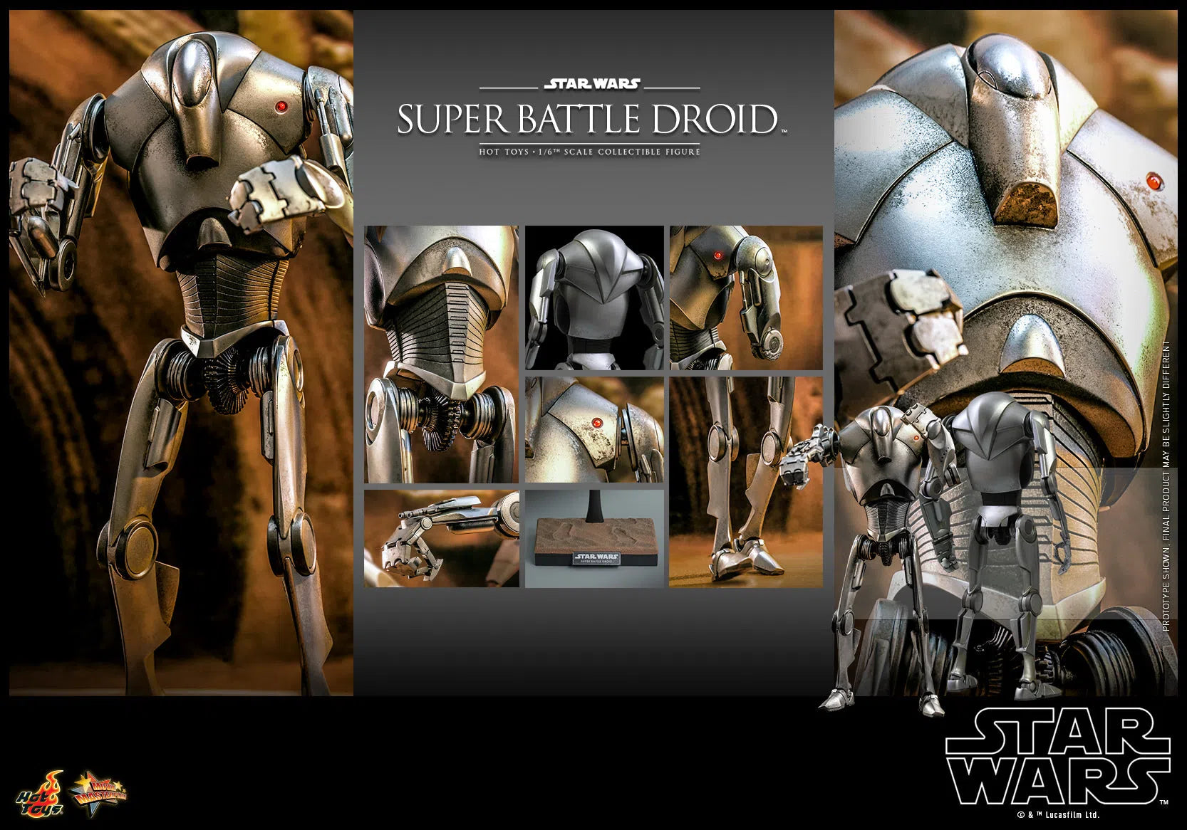 Battledroid: Star Wars II: Attack Of The Clones: MMS682 Hot Toys