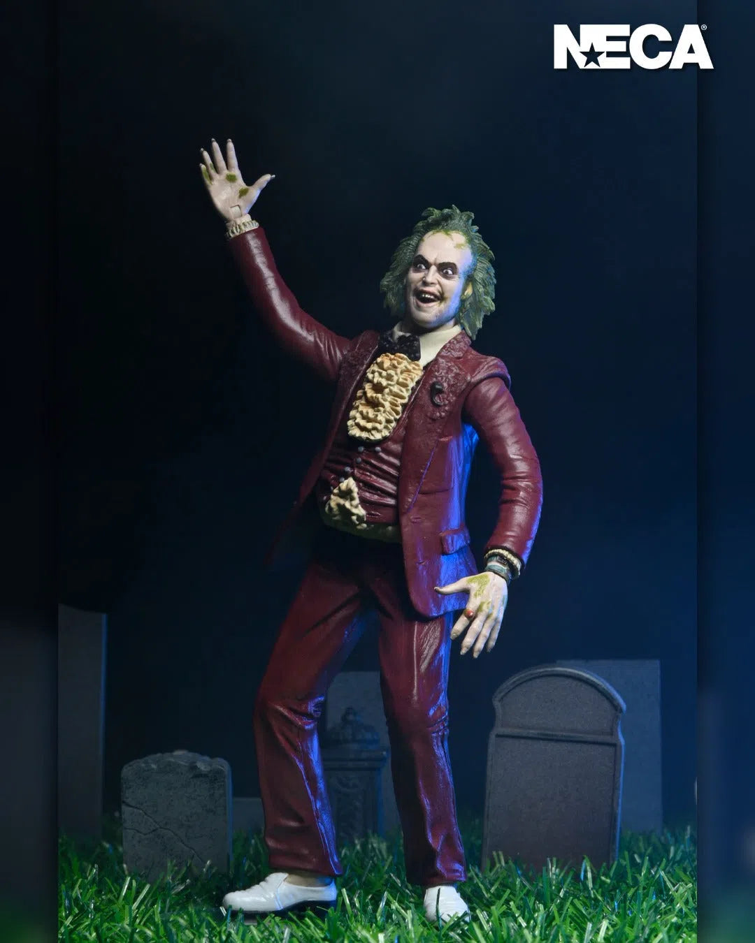 Beetlejuice (1988): Beetlejuice: Red Tuxedo: 7 Inch Action Figure Neca