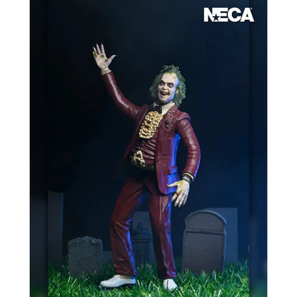 Beetlejuice (1988): Beetlejuice: Red Tuxedo: 7 Inch Action Figure - Neca Action Figure