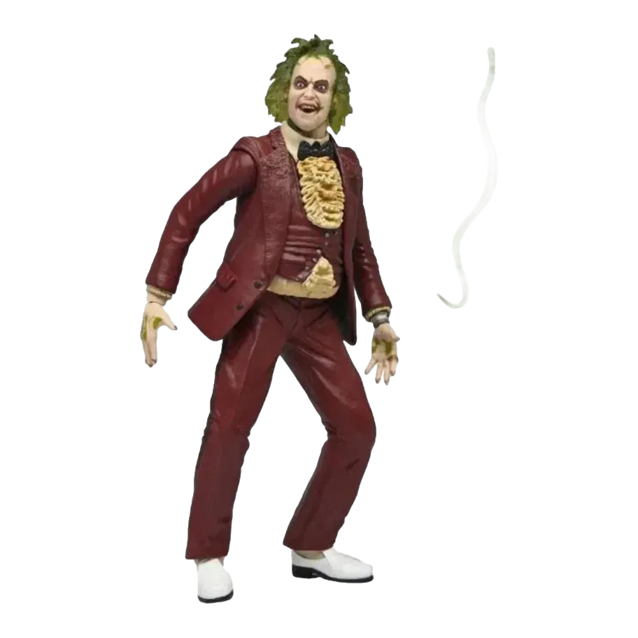Beetlejuice (1988): Beetlejuice: Red Tuxedo: 7 Inch Action Figure - Neca Action Figures