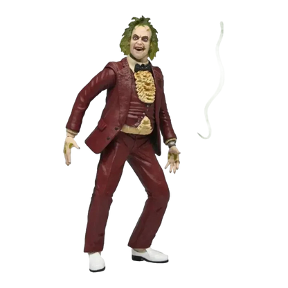Beetlejuice (1988): Beetlejuice: Red Tuxedo: 7 Inch Action Figure - Neca Action Figures