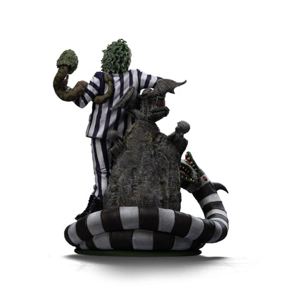 Beetlejuice Beetlejuice: (2024): Beetlejuice: 1/10 Deluxe Art Scale Limited Edition Statue Iron Studios