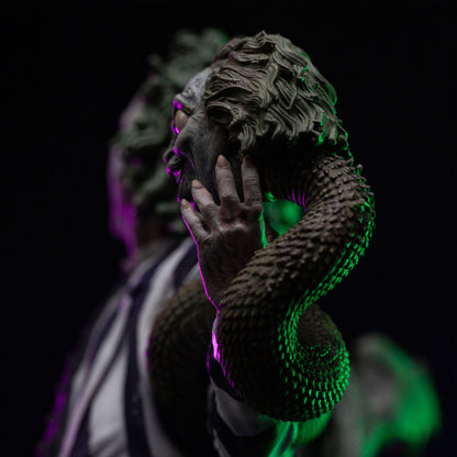 Beetlejuice Beetlejuice: (2024): Beetlejuice: 1/10 Deluxe Art Scale Limited Edition Statue Iron Studios