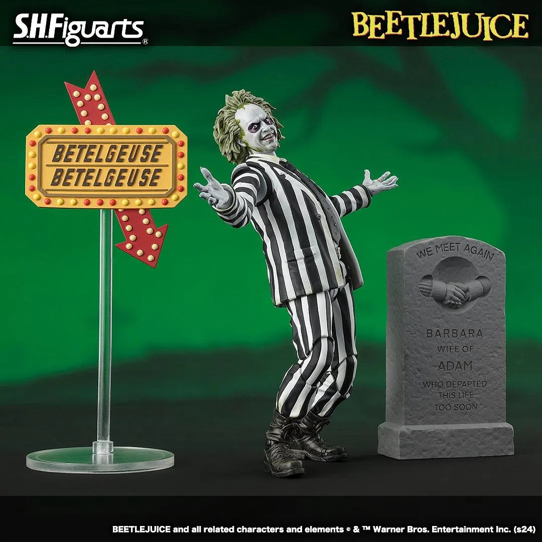 Beetlejuice Beetlejuice: Beetlejuice: Action Figure: S.H Figuarts: 15cm Tamashi Nations