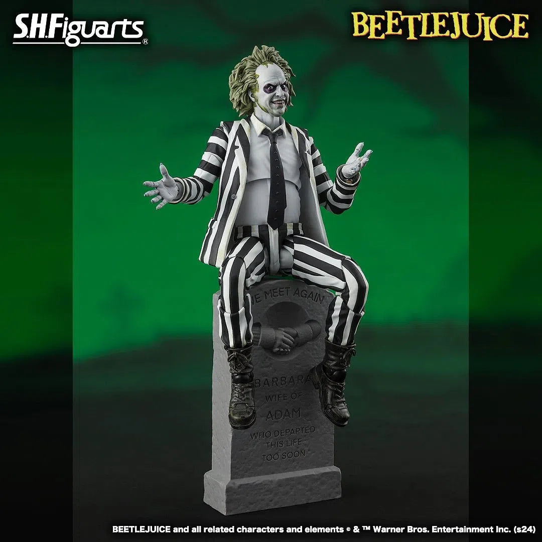 Beetlejuice Beetlejuice: Beetlejuice: Action Figure: S.H Figuarts: 15cm Tamashi Nations