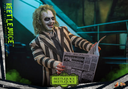 Beetlejuice Beetlejuice: Beetlejuice: MMS767 - Hot Toys Action Figures