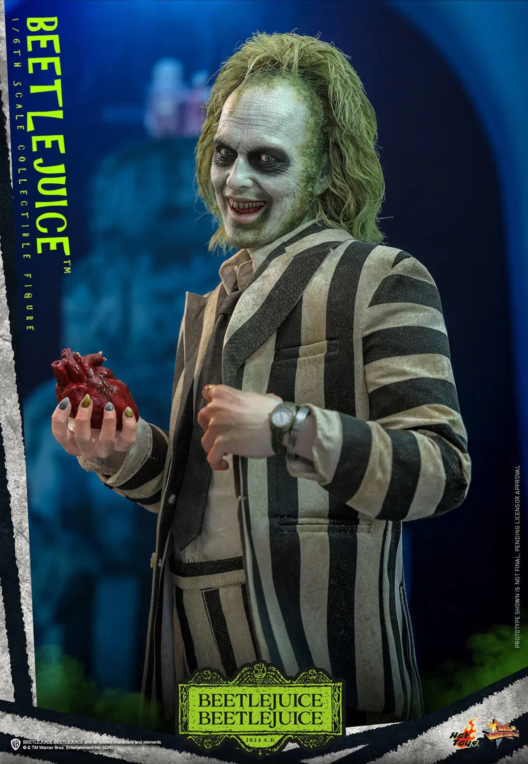 Beetlejuice Beetlejuice: Beetlejuice: Sixth Scale: Hot Toys: MMS767 Hot Toys