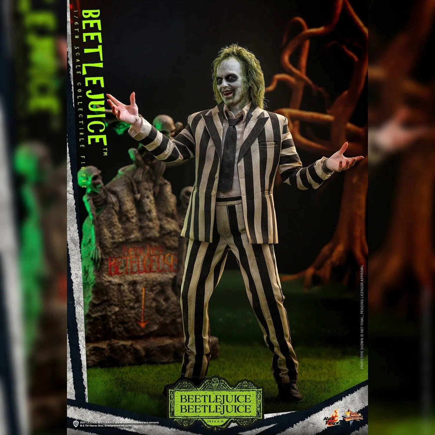 Beetlejuice Beetlejuice: Beetlejuice: Sixth Scale: Hot Toys: MMS767 Hot Toys