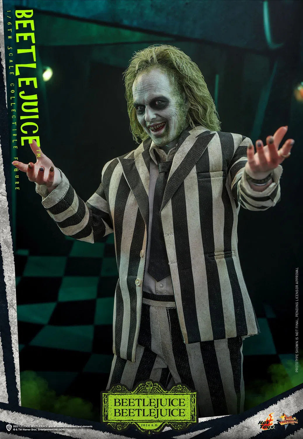 Beetlejuice Beetlejuice: Beetlejuice: Sixth Scale: Hot Toys: MMS767 Hot Toys