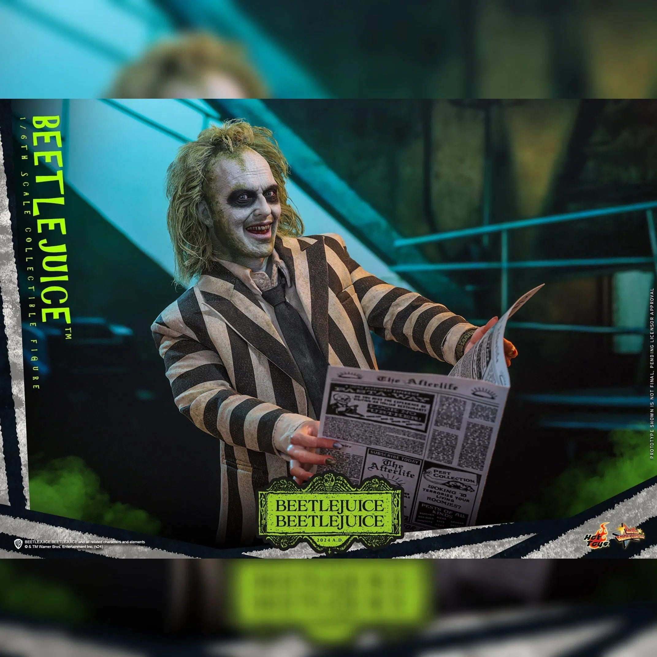 Beetlejuice Beetlejuice: Beetlejuice: Sixth Scale: Hot Toys: MMS767 Hot Toys