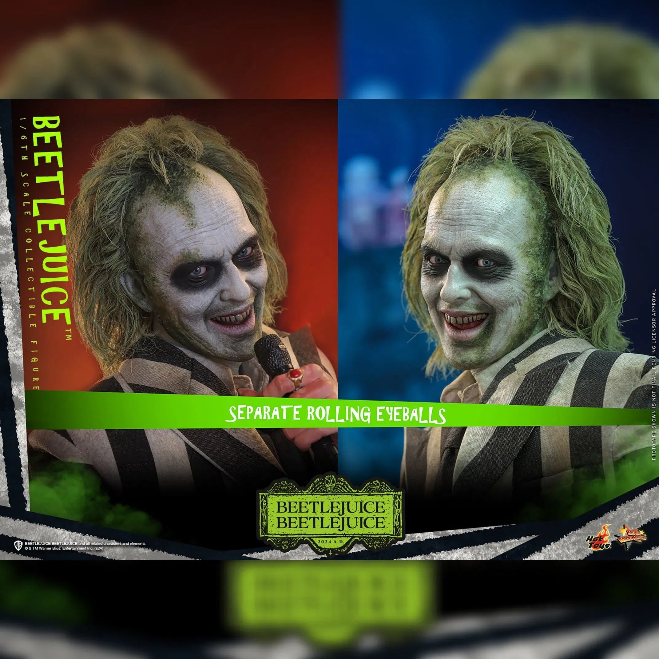 Beetlejuice Beetlejuice: Beetlejuice: Sixth Scale: Hot Toys: MMS767 Hot Toys