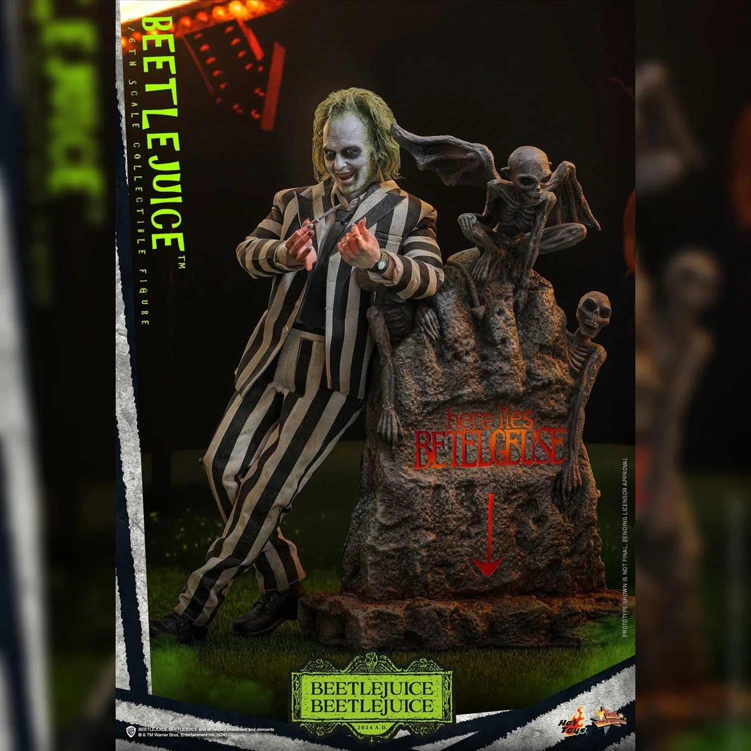 Beetlejuice Beetlejuice: Beetlejuice: Sixth Scale: Hot Toys: MMS767 Hot Toys