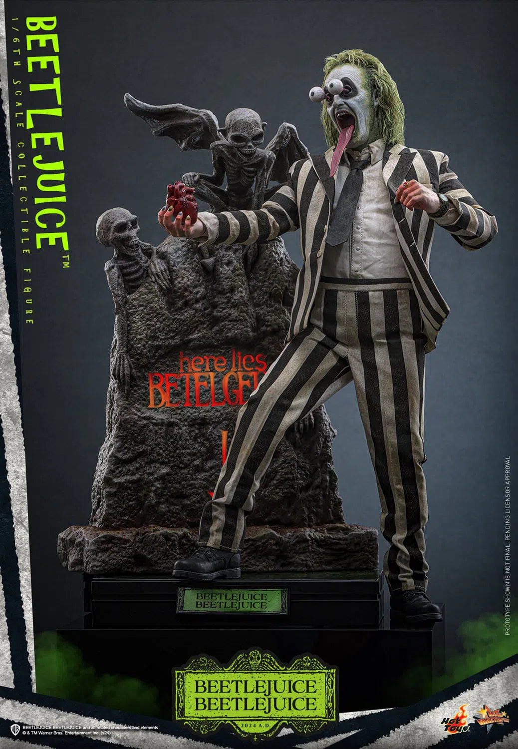 Beetlejuice Beetlejuice: Beetlejuice: Sixth Scale: Hot Toys: MMS767 Hot Toys