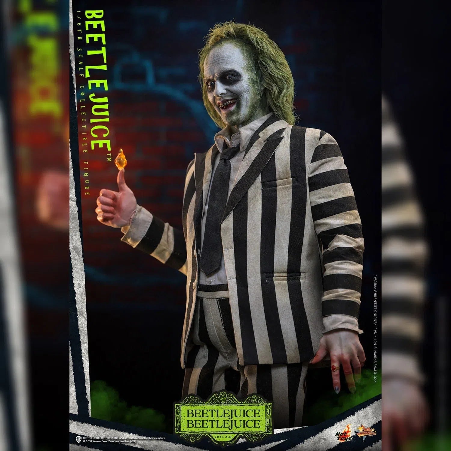 Beetlejuice Beetlejuice: Beetlejuice: Sixth Scale: Hot Toys: MMS767 Hot Toys