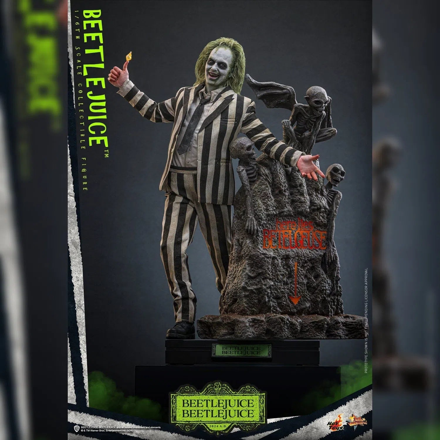 Beetlejuice Beetlejuice: Beetlejuice: Sixth Scale: Hot Toys: MMS767 Hot Toys