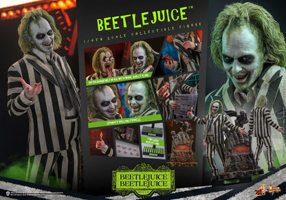 Beetlejuice Beetlejuice: Beetlejuice: Sixth Scale: MMS767 - Hot Toys Action Figure