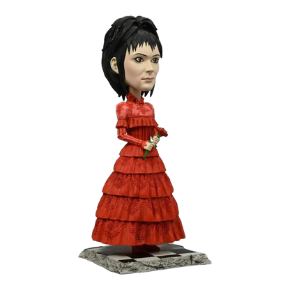 Beetlejuice Beetlejuice: Lydia Deetz (Wedding): Head Knocker: Neca - Neca Bobblehead