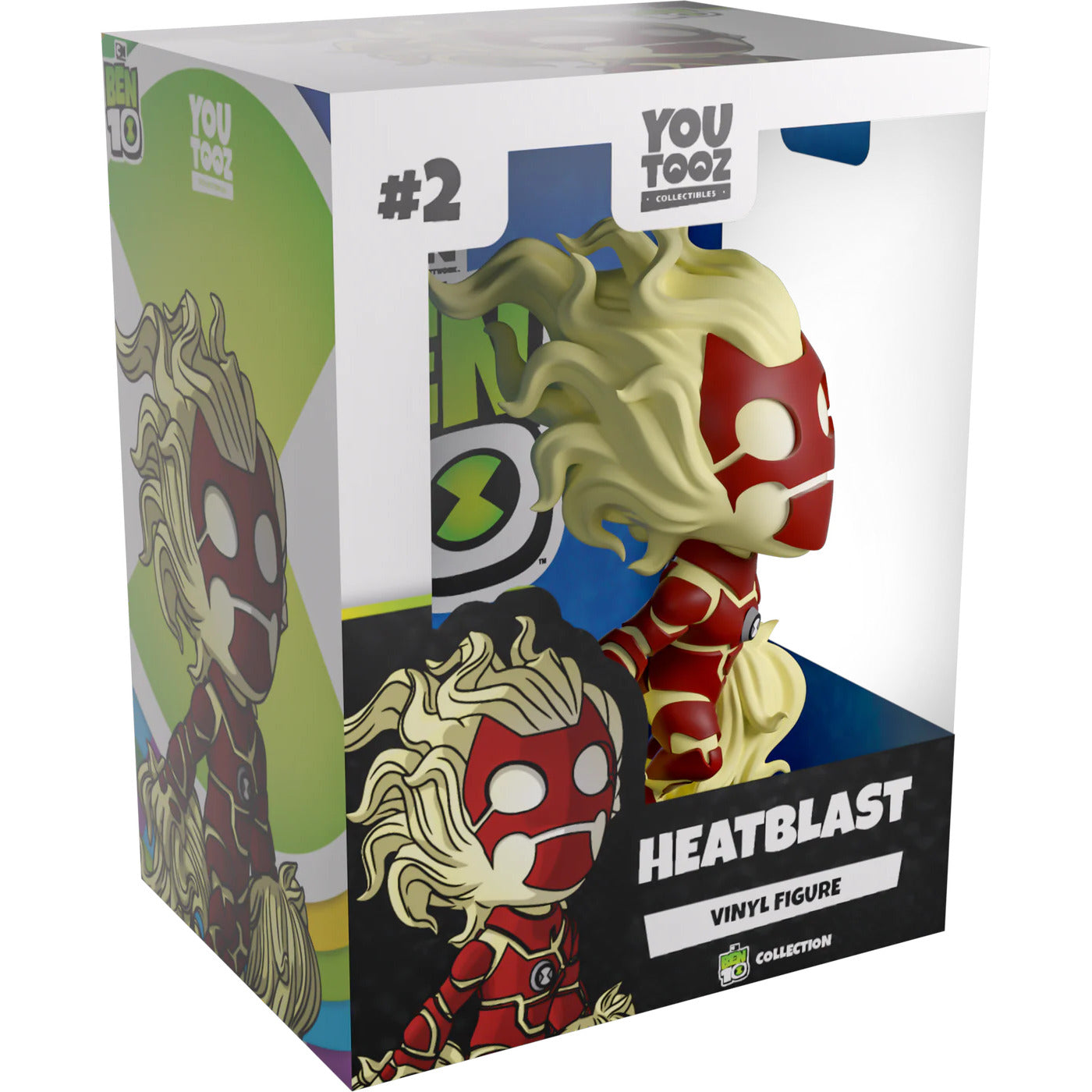 Ben 10: Heatblast: Vinyl Figure - YouTooz Vinyl Figure