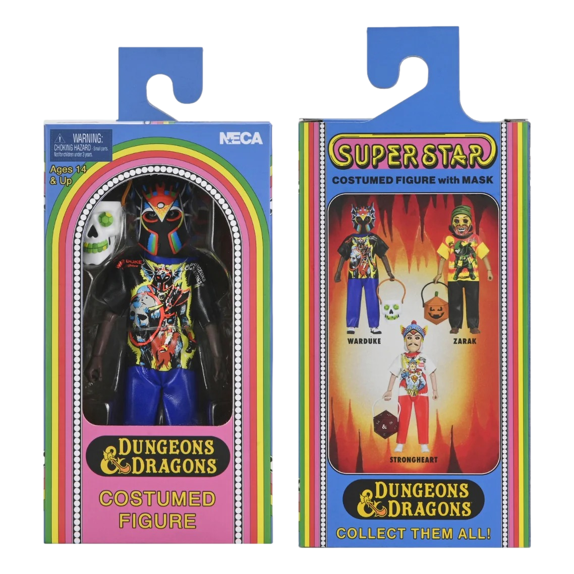 Ben Cooper Costume Kids Collection: Wave 10 (Dungeons & Dragons): Set Of 3 Clothed Action Figures - Neca Action Figure