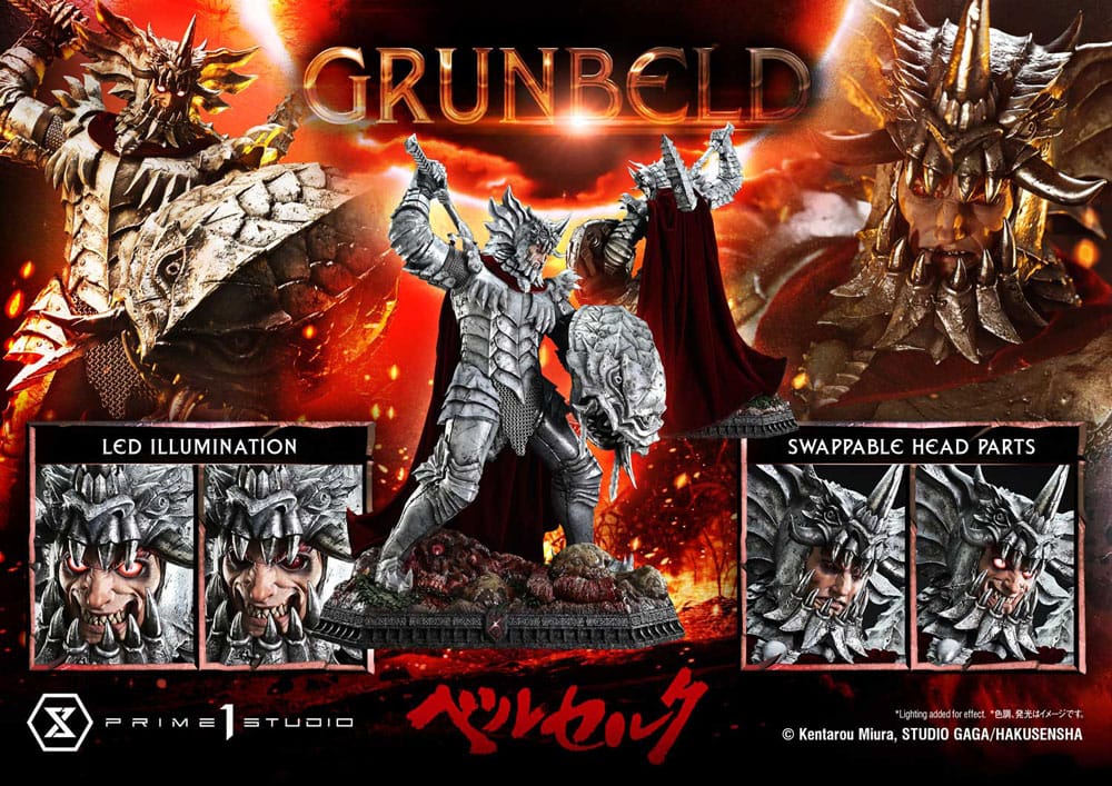 Berserk: Grunbeld (Grunbeld vs Guts Ver.): Ultimate Premium Masterline 1/4 Scale Statue - Prime 1 Studio Statues
