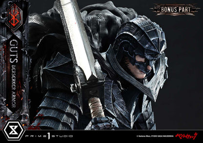 Berserk: Guts Berserker Armor (Grunbeld vs Guts Deluxe Bonus Ver.): Ultimate Premium Masterline Limited Edition 1/4 Scale Statue - Prime 1 Studio Statues