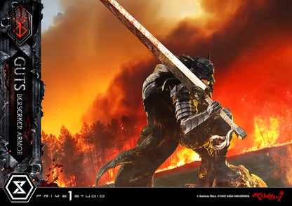 Berserk: Guts Berserker Armor (Grunbeld vs Guts Ver.): Ultimate Premium Masterline 1/4 Scale Statue - Prime 1 Studio Statues