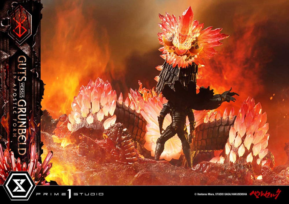 Berserk Ultimate Diorama Masterline Series Statue Berserk Guts vs. Grunbeld in Apostle Form 58 cm - Prime 1 Studio Statue