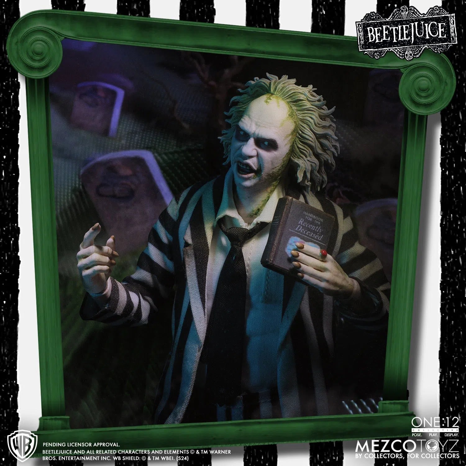 Bettlejuice: 1988: Beetlejuice: Deluxe: One:12 Collective: Action Figure Mezco