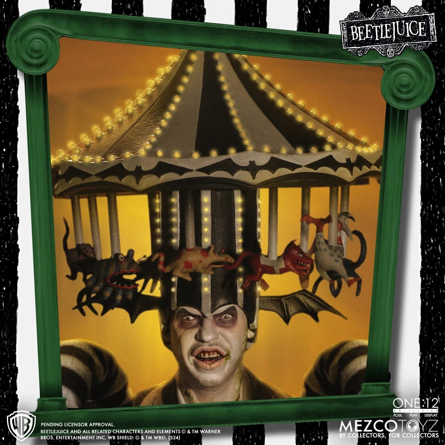 Bettlejuice: 1988: Beetlejuice: Deluxe: One:12 Collective: Action Figure Mezco