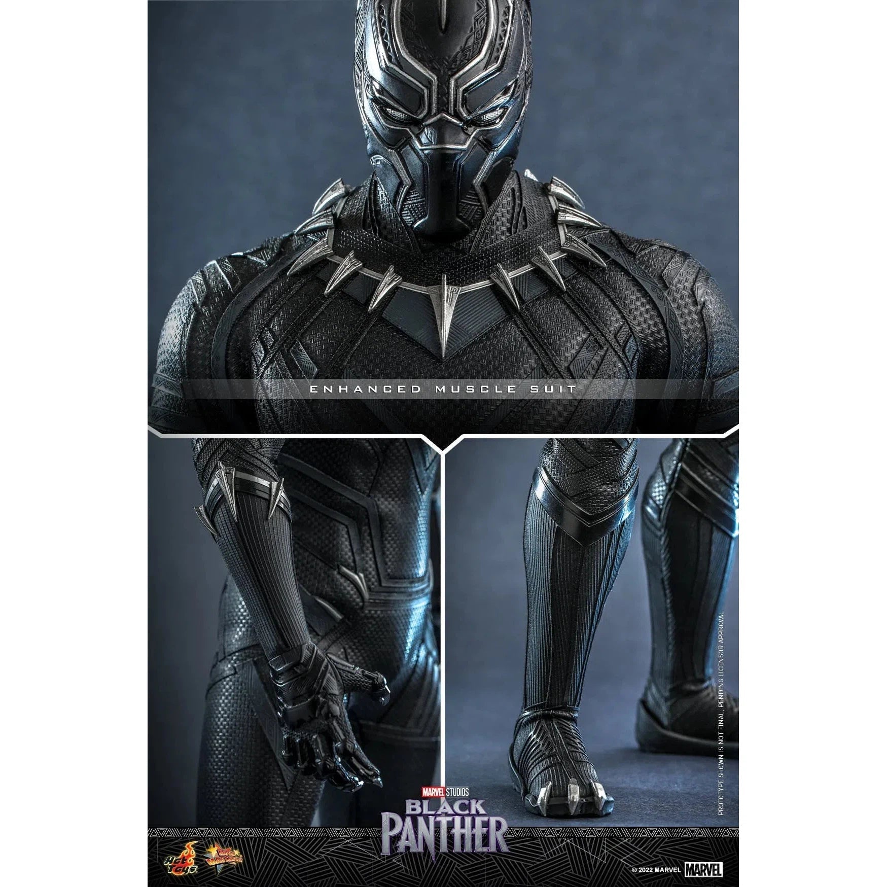 Black Panther: Original Suit: Black Panther: MMS671 Hot Toys