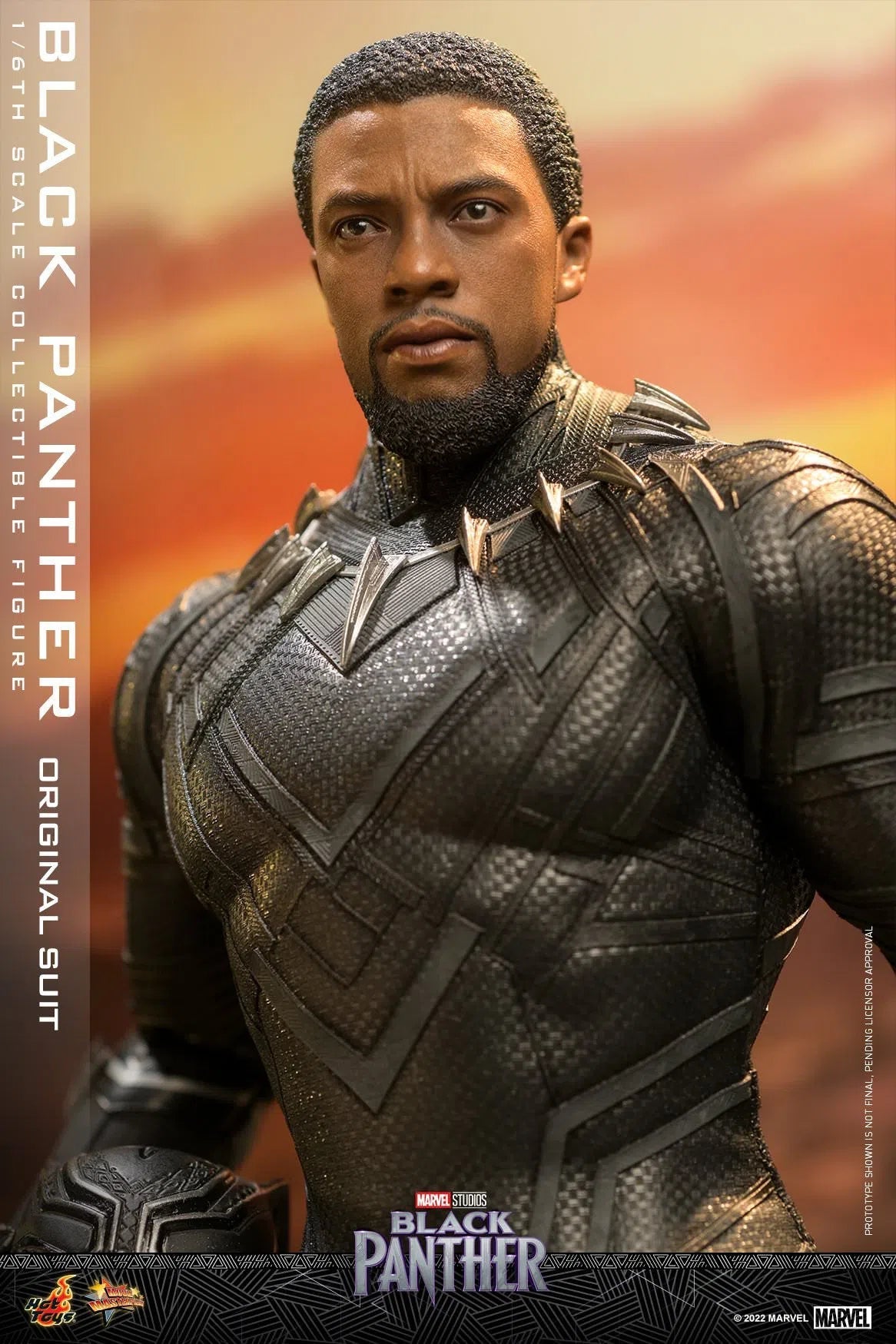 Black Panther: Original Suit: Black Panther: MMS671 Hot Toys