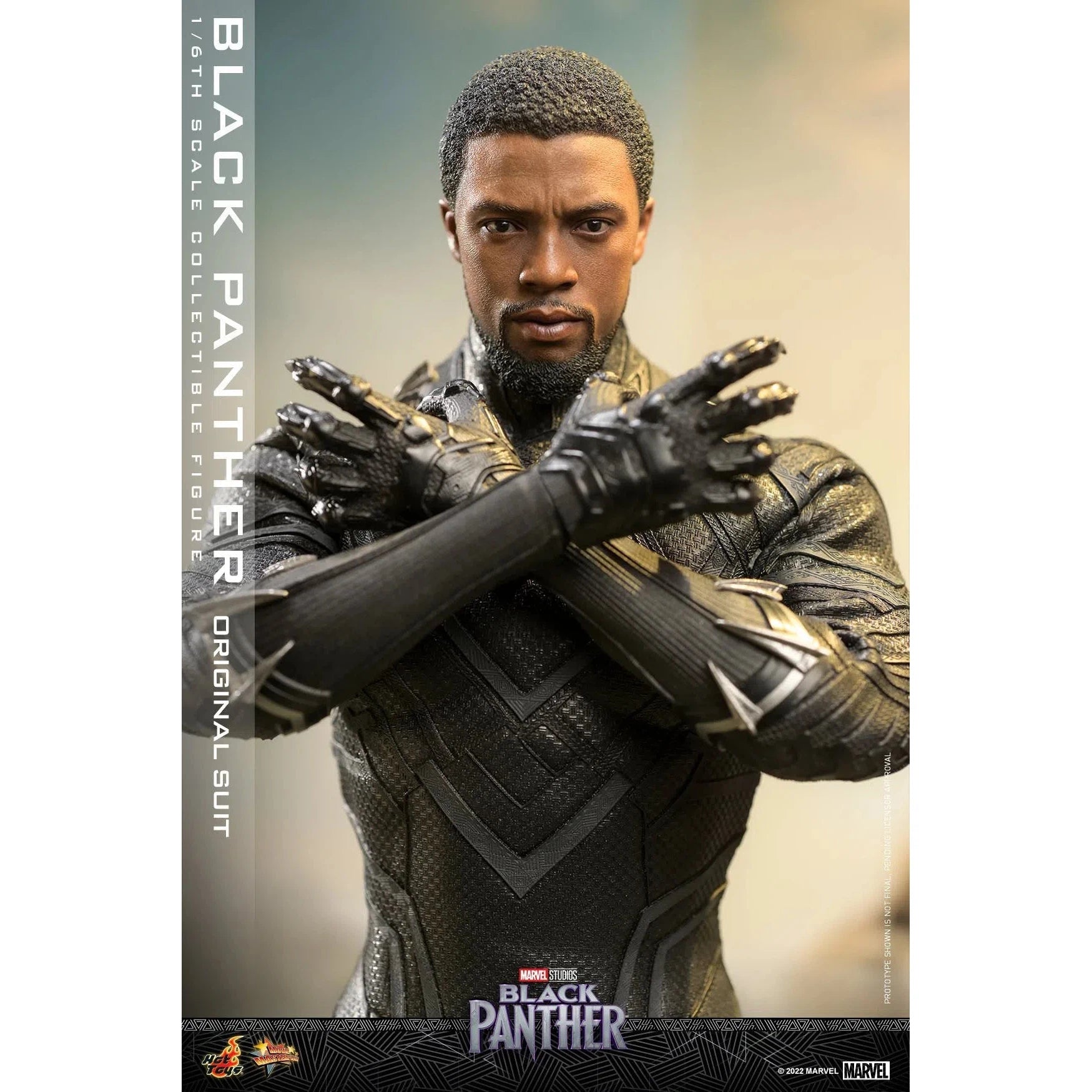 Black Panther: Original Suit: Black Panther: MMS671 Hot Toys