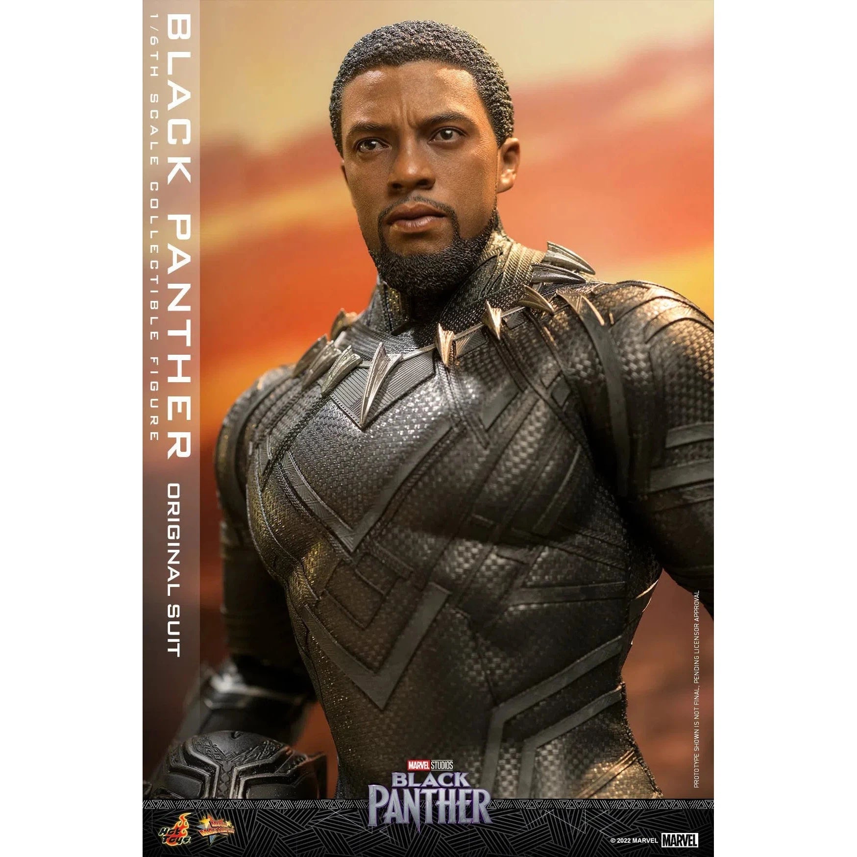 Black Panther: Original Suit: Black Panther: MMS671 Hot Toys