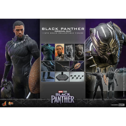 Black Panther: Original Suit: Black Panther: MMS671 - Hot Toys Action Figure