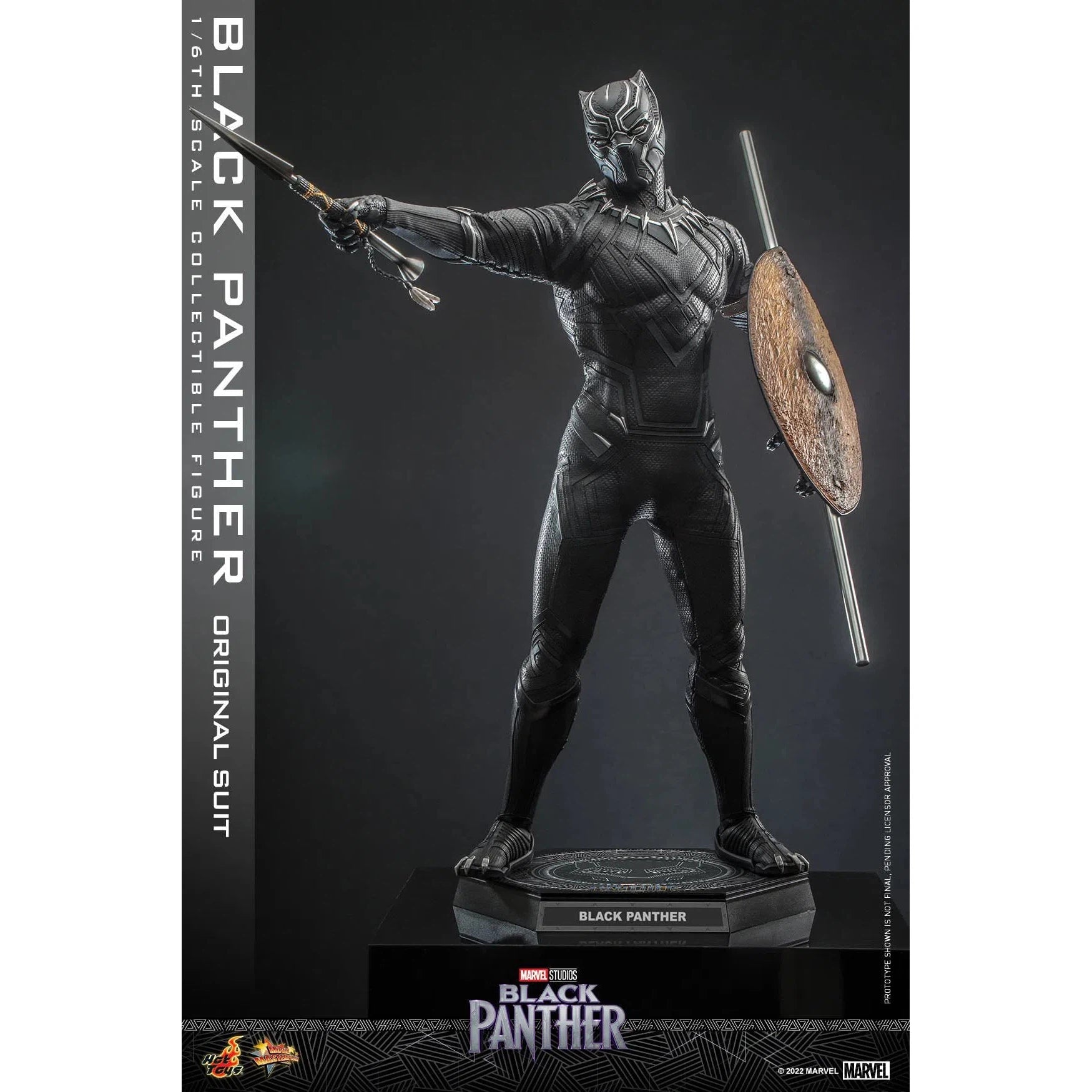 Black Panther: Original Suit: Black Panther: MMS671 Hot Toys