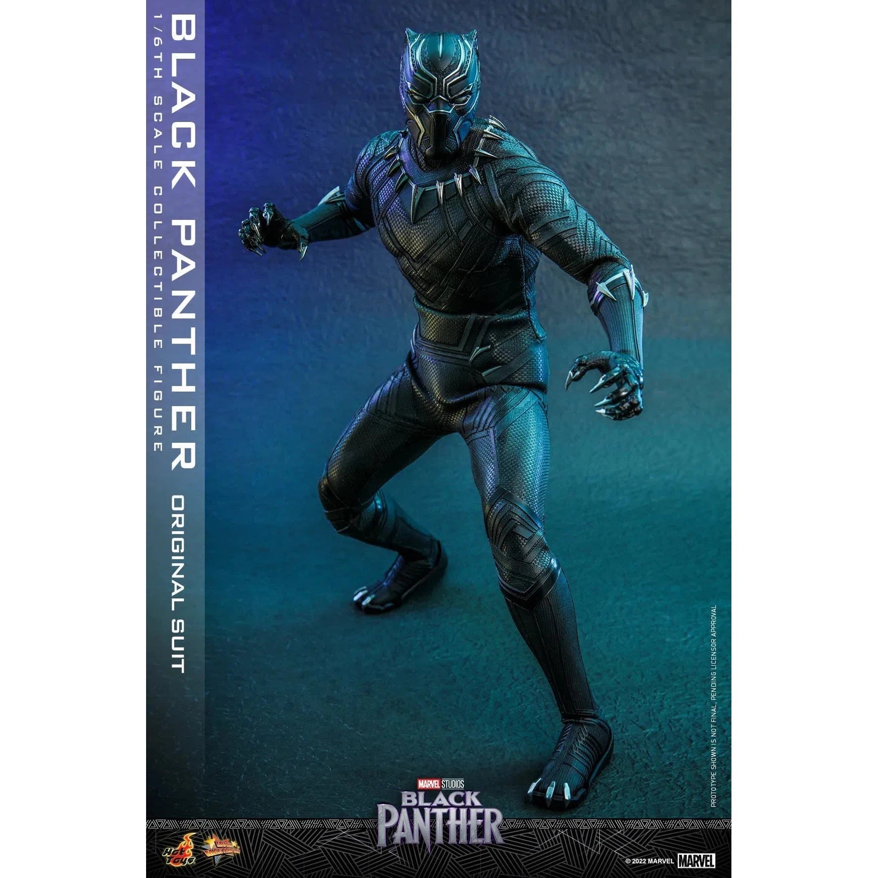 Black Panther: Original Suit: Black Panther: MMS671 Hot Toys