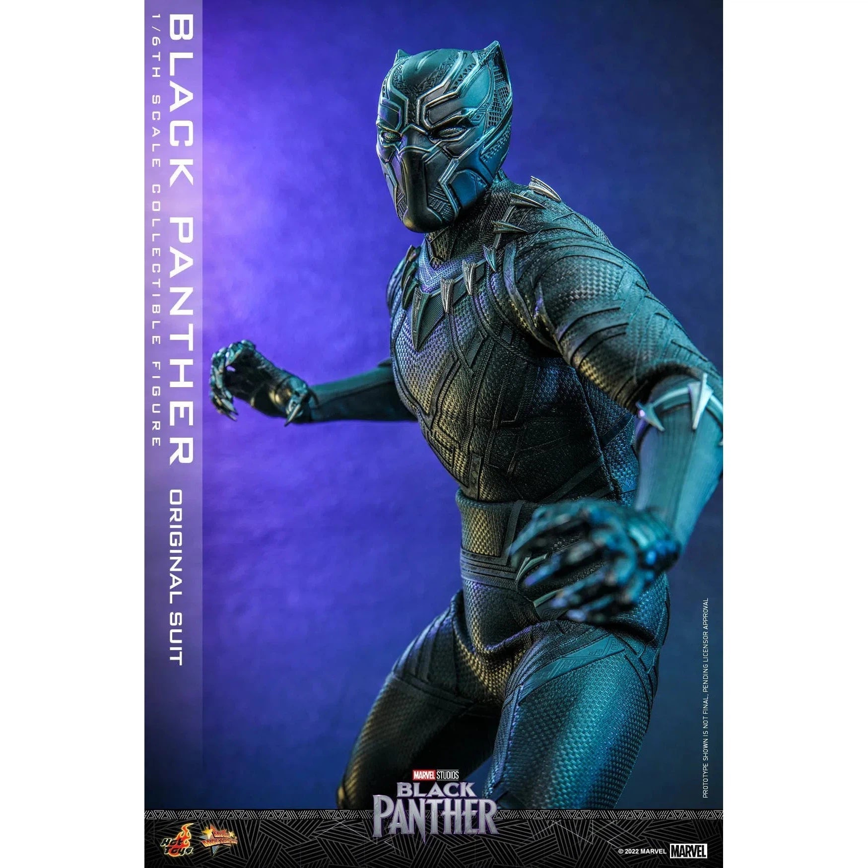 Black Panther: Original Suit: Black Panther: MMS671 Hot Toys