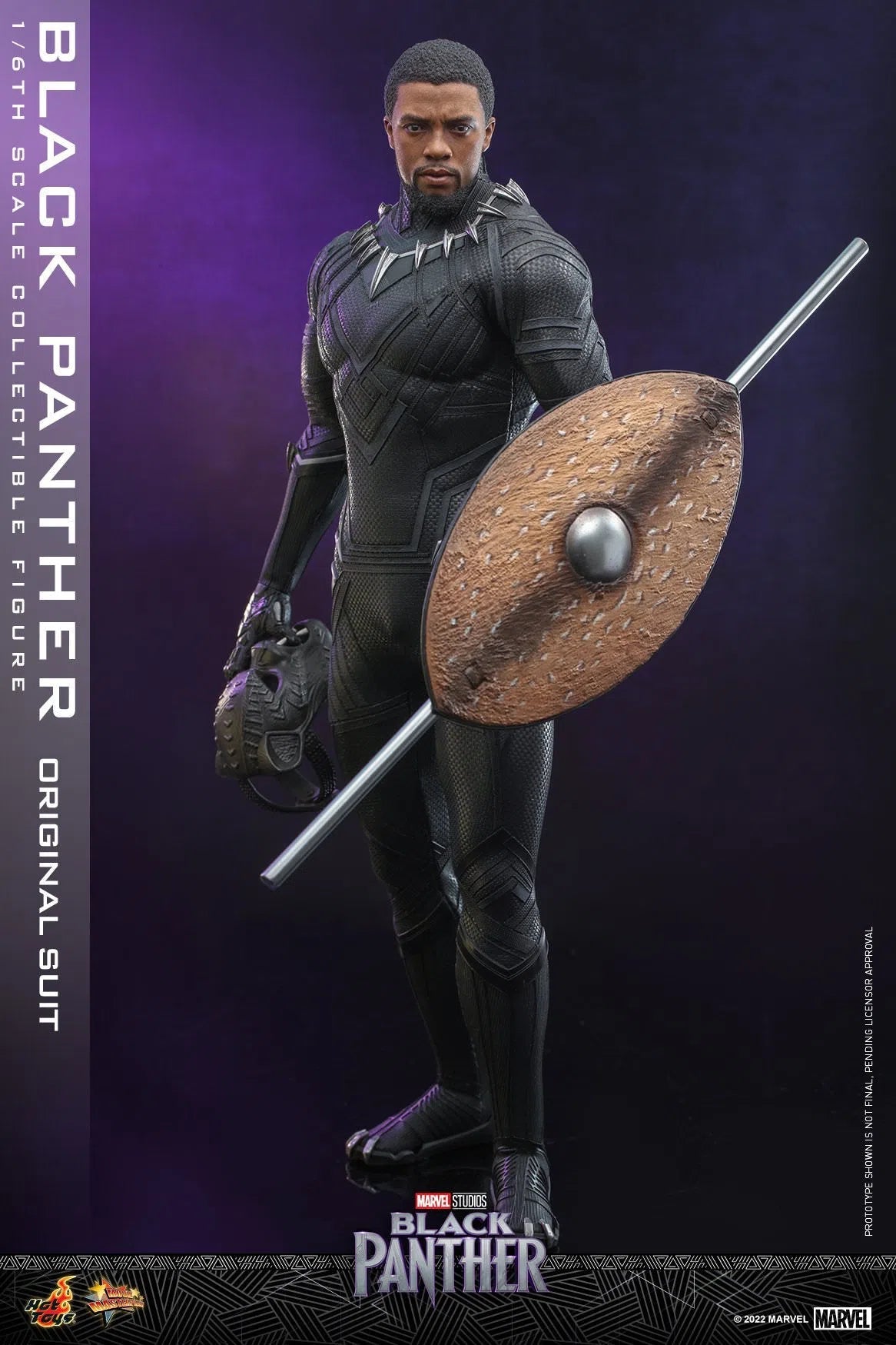 Black Panther: Original Suit: Black Panther: MMS671 Hot Toys