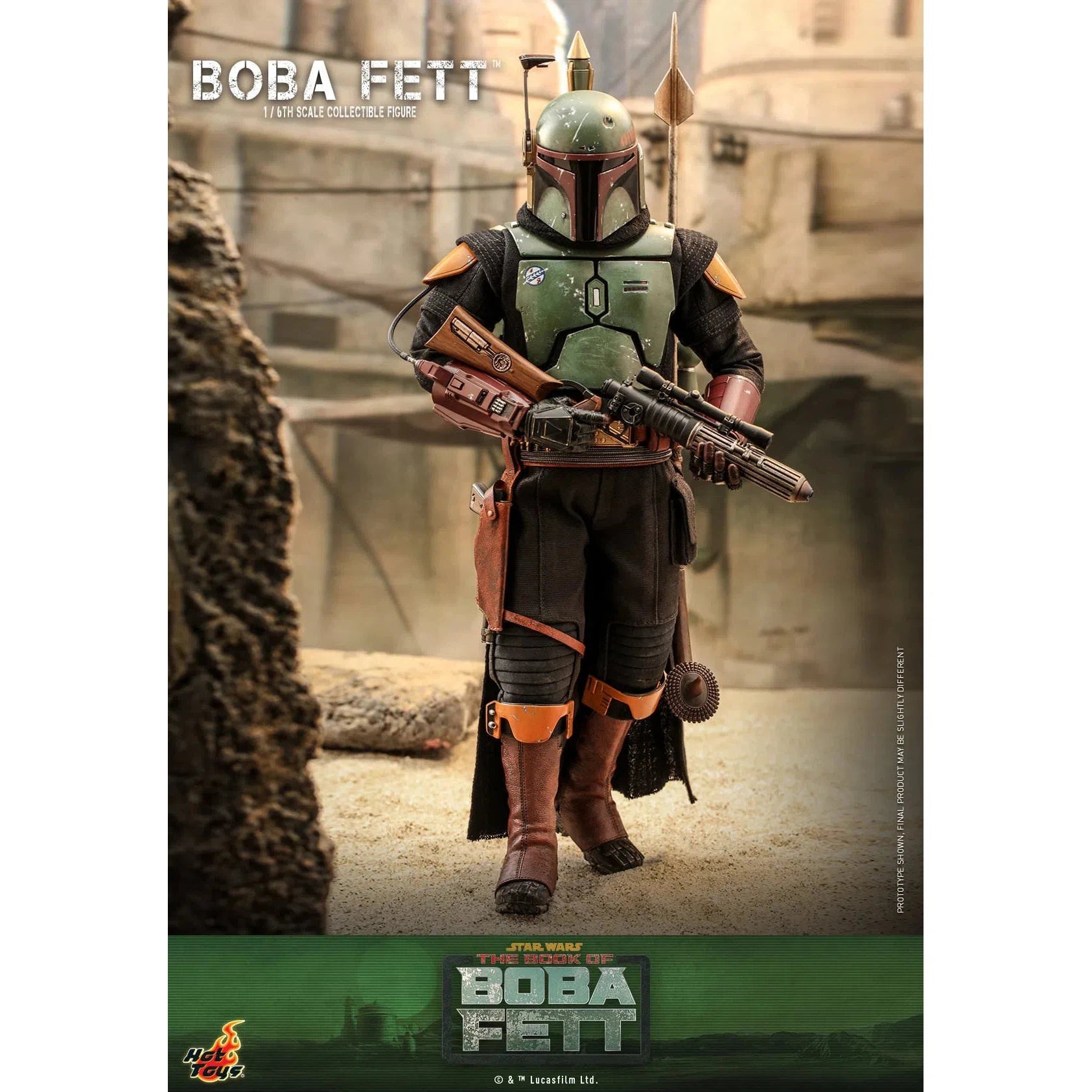 Boba Fett: Star Wars: The Book Of Boba Fett: TMS078 - Hot Toys Action Figure