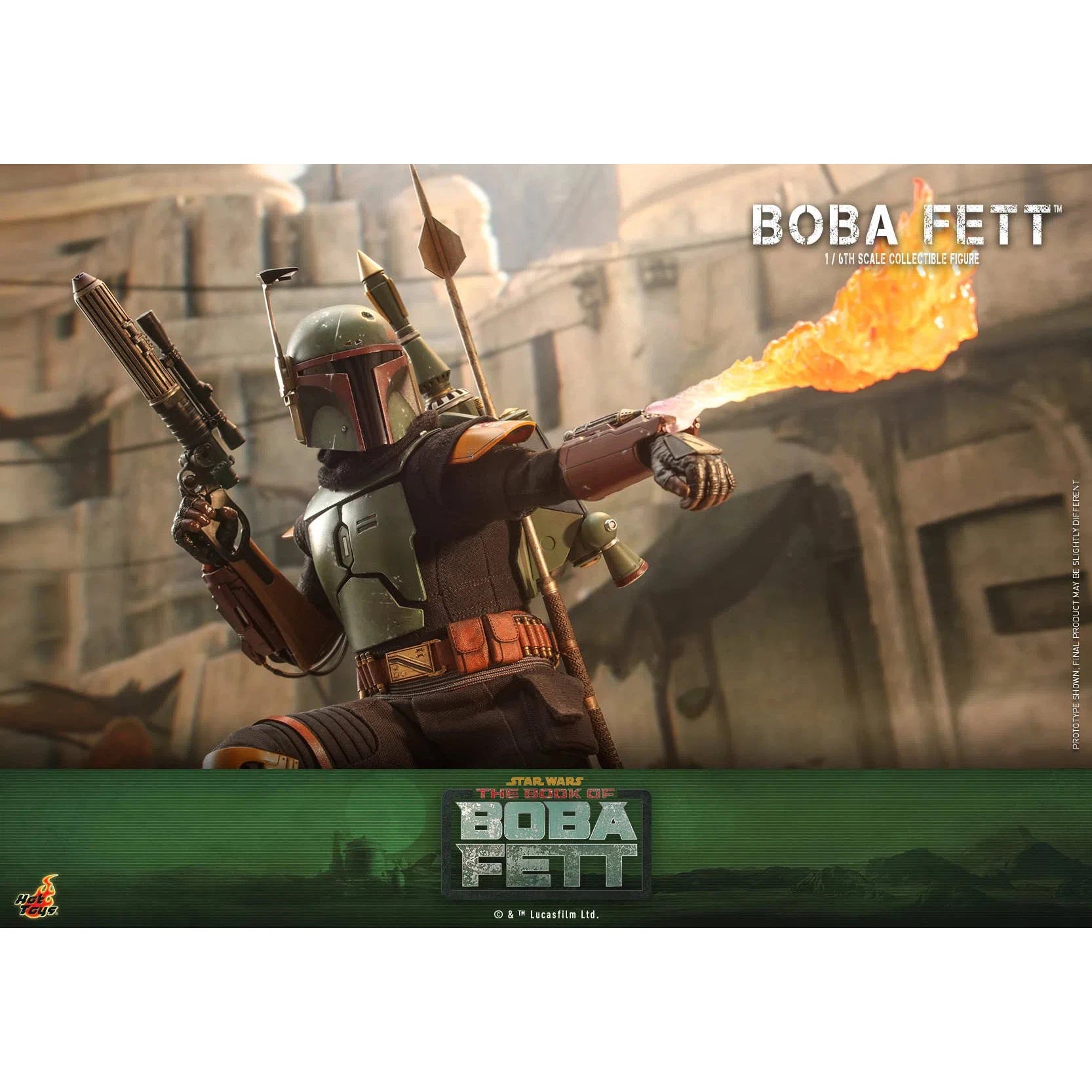 Boba Fett: Star Wars: The Book Of Boba Fett: TMS078 - Hot Toys Action Figure