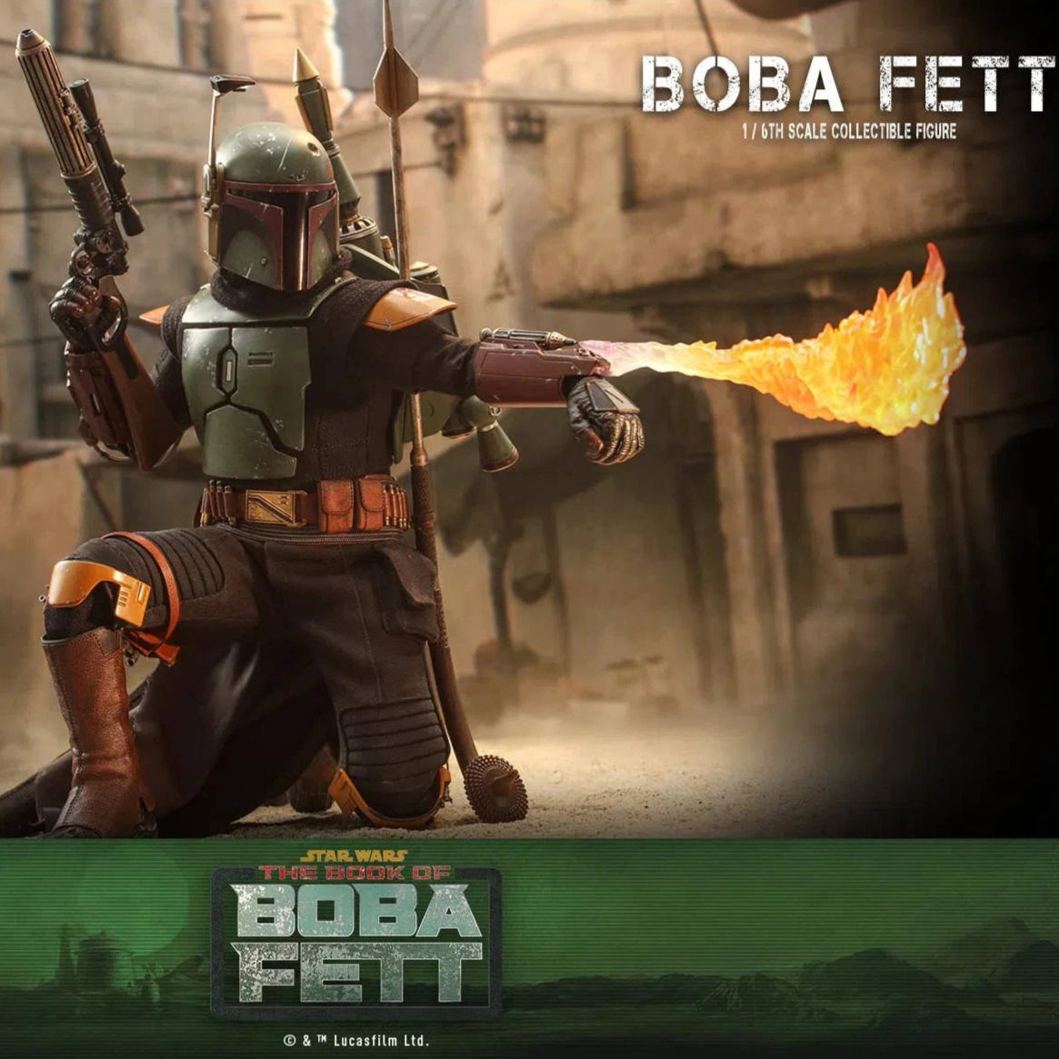 Boba Fett: Star Wars: The Book Of Boba Fett: TMS078 - Hot Toys Action Figure