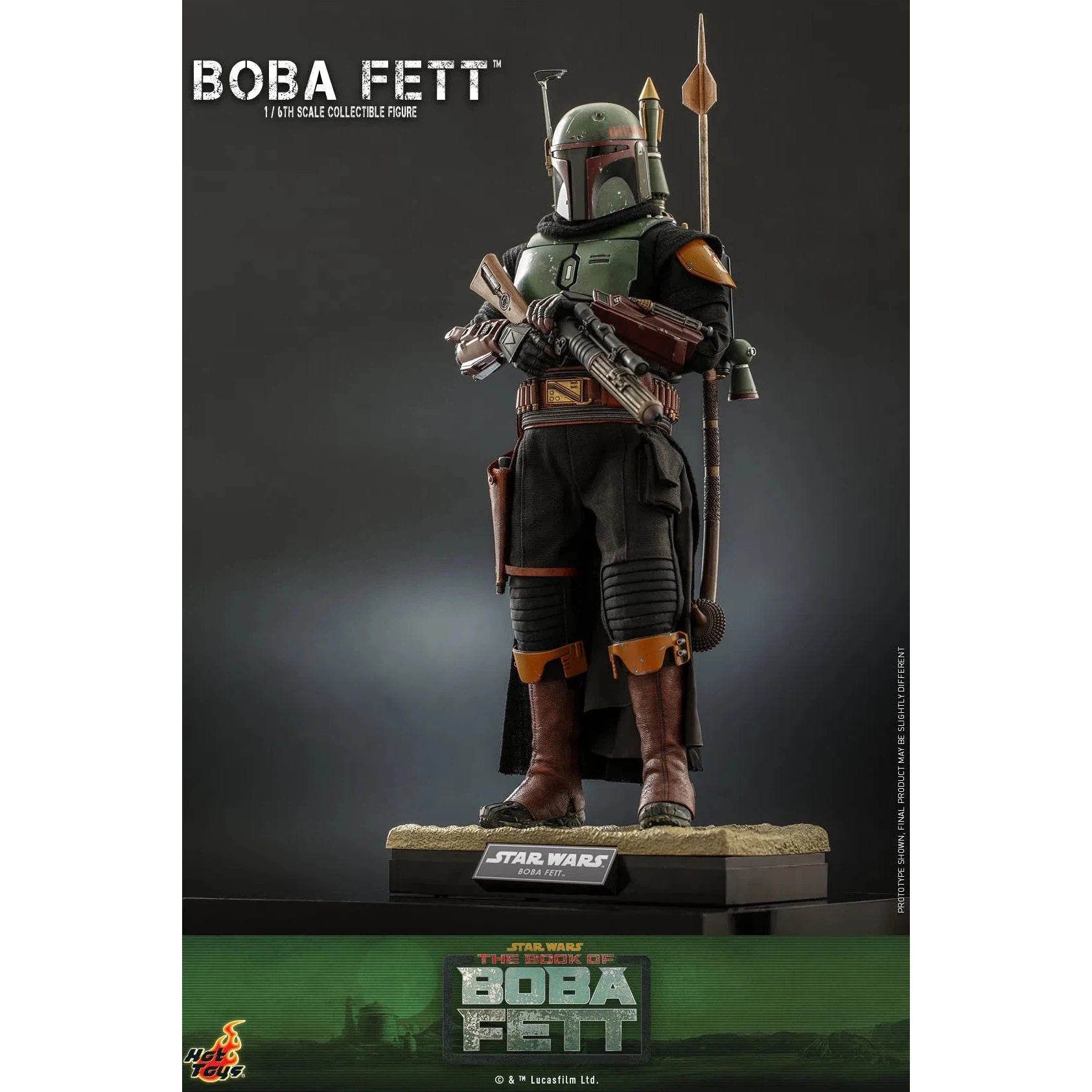 Boba Fett: Star Wars: The Book Of Boba Fett: TMS078 - Hot Toys Action Figure