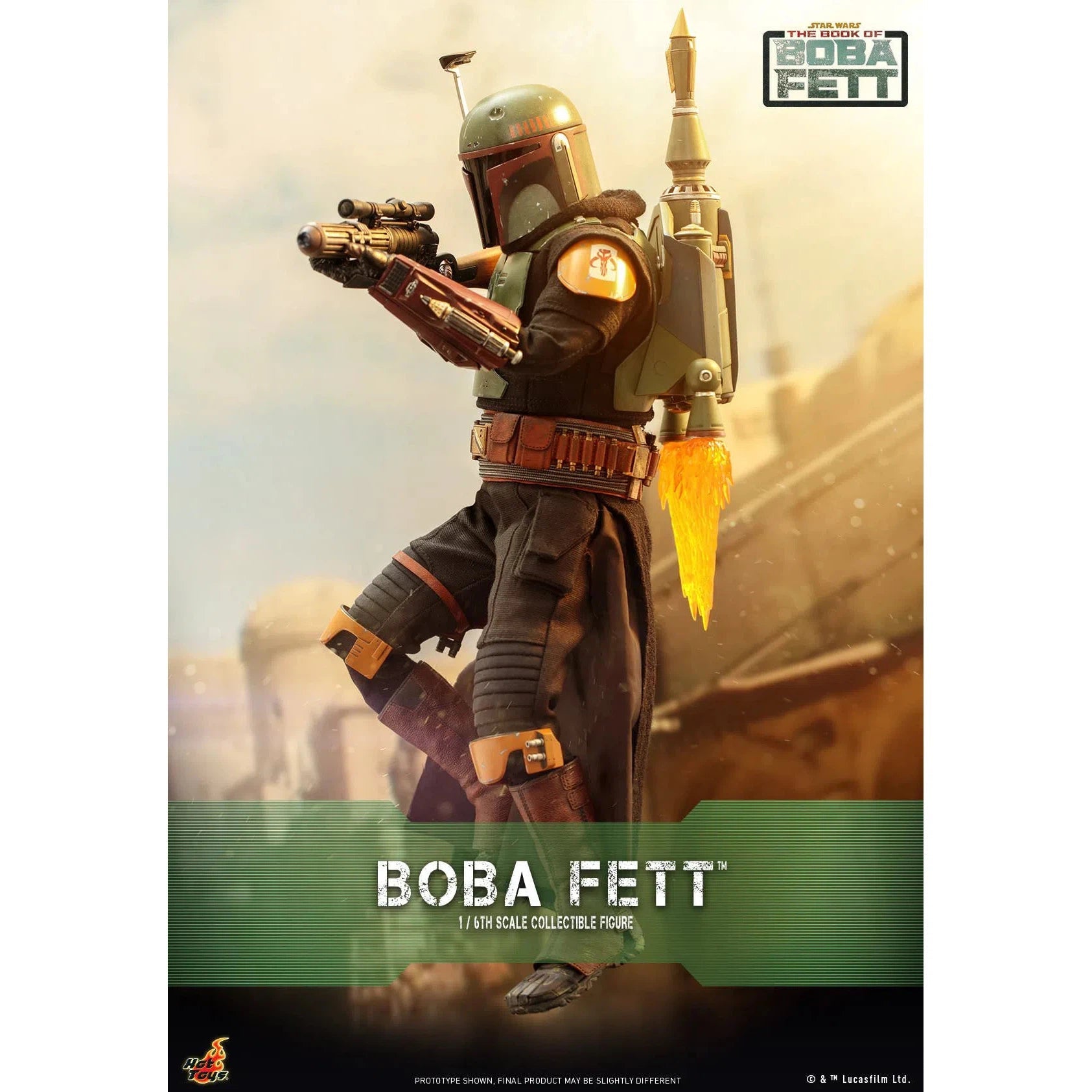 Boba Fett: Star Wars: The Book Of Boba Fett: TMS078 - Hot Toys Action Figure