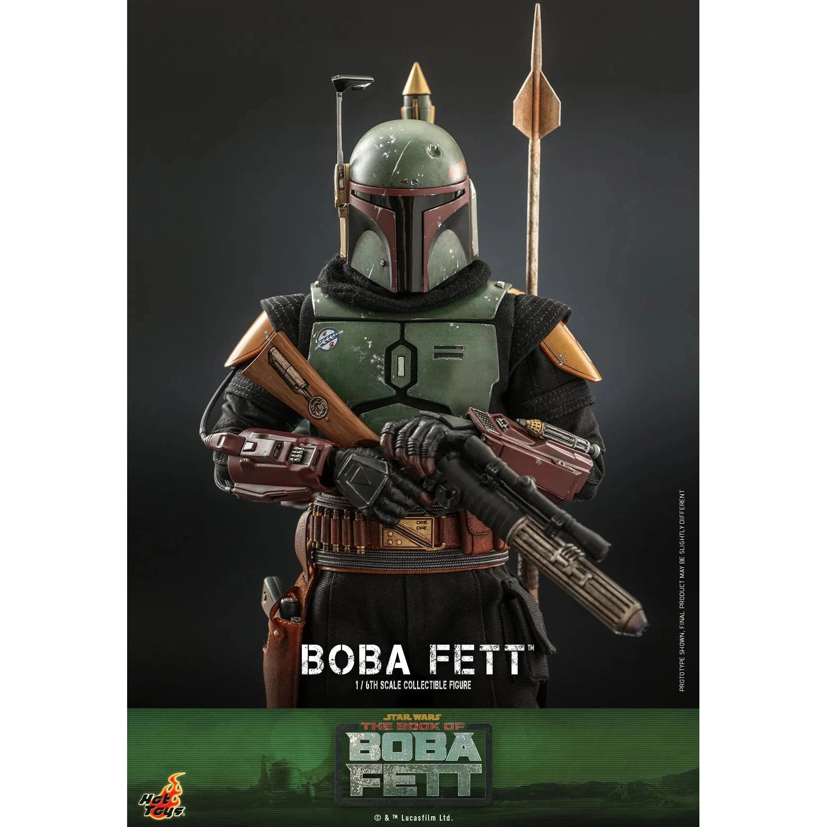 Boba Fett: Star Wars: The Book Of Boba Fett: TMS078 - Hot Toys Action Figure
