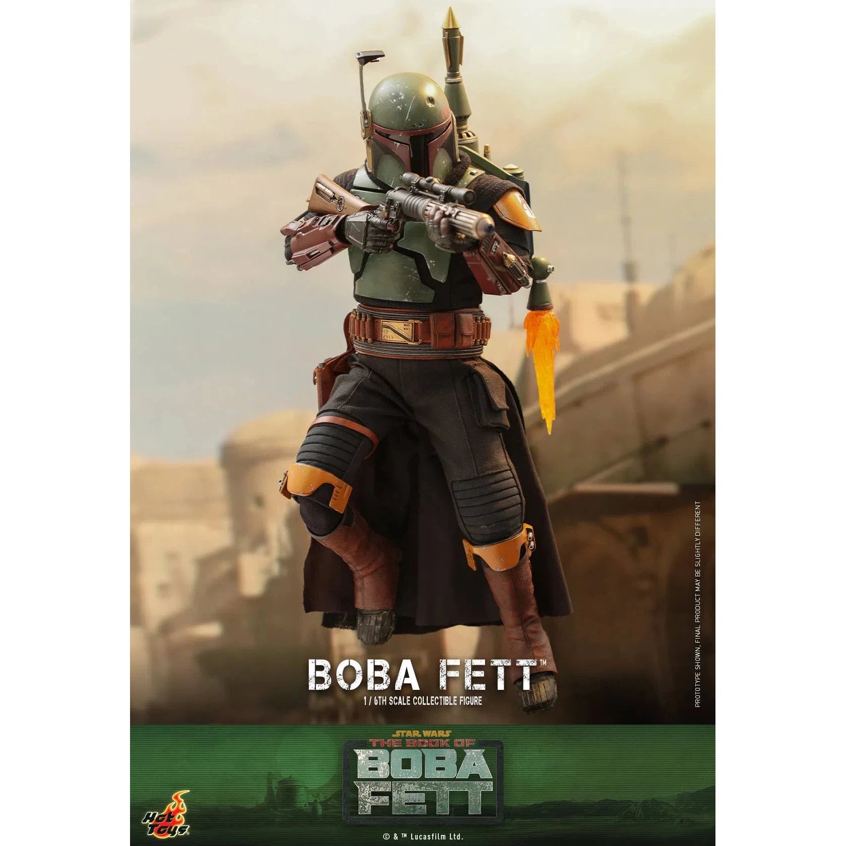Boba Fett: Star Wars: The Book Of Boba Fett: TMS078 - Hot Toys Action Figure