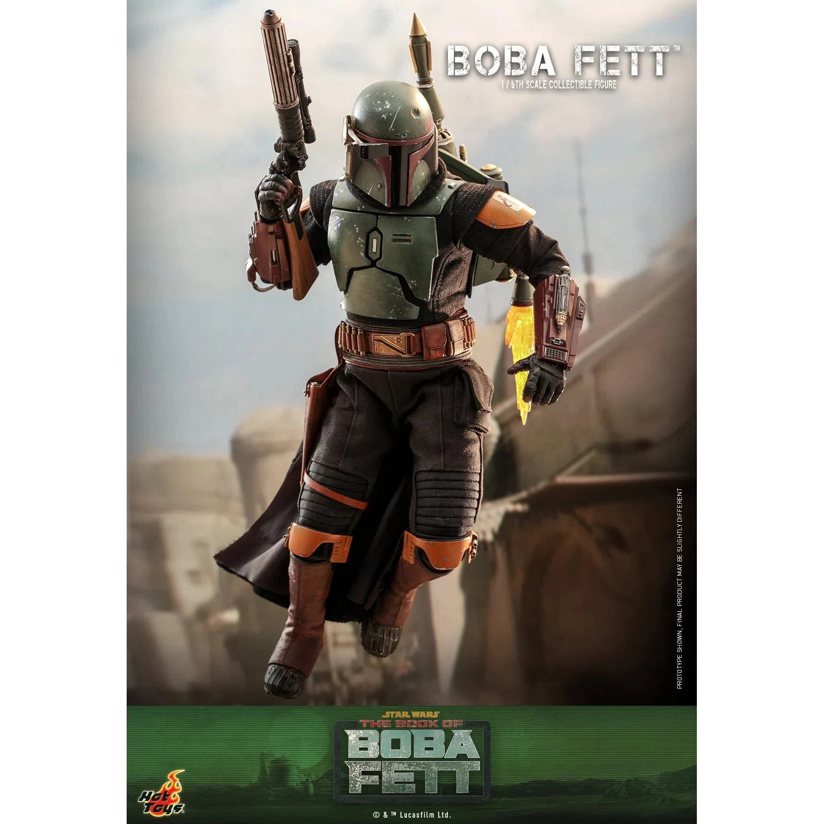 Boba Fett: Star Wars: The Book Of Boba Fett: TMS078 - Hot Toys Action Figure